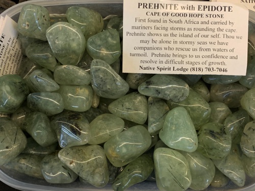Prehnite with Epidote Prehnite with Epidote
